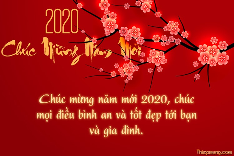  Chúc mừng năm mới 2020 
